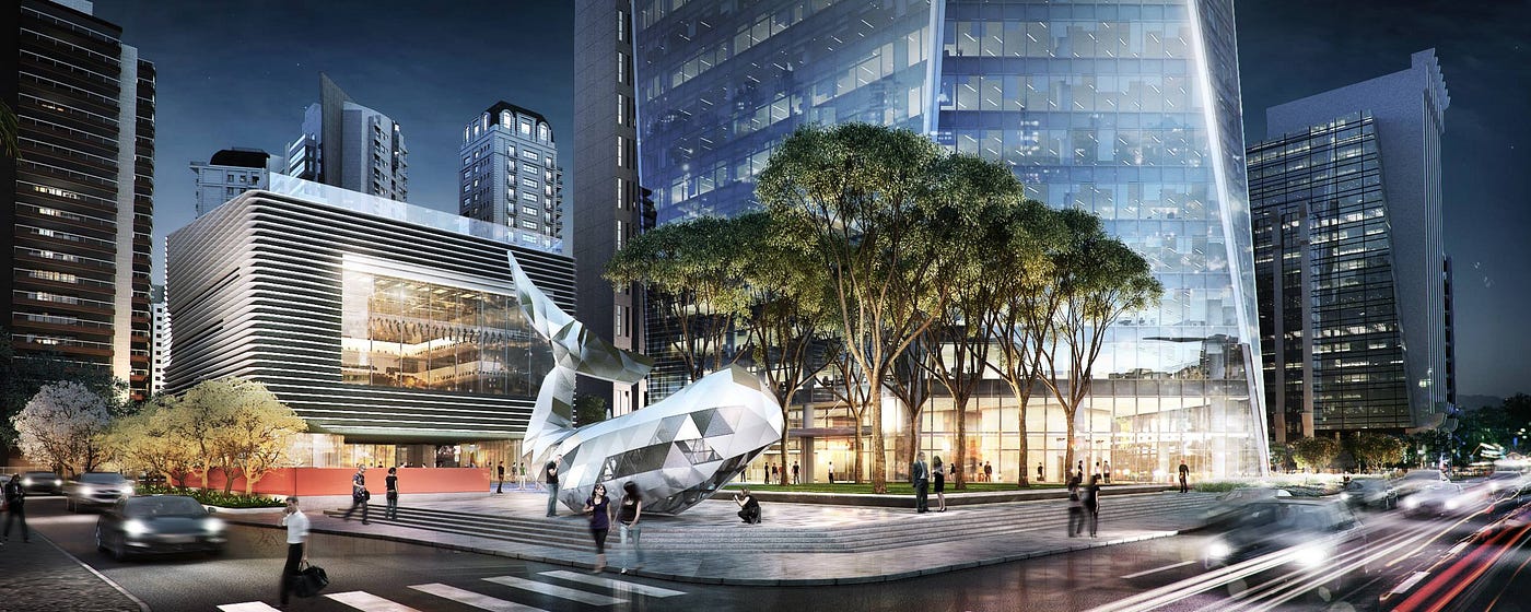 Birmann 32 corporate complex in São Paulo, Brazil